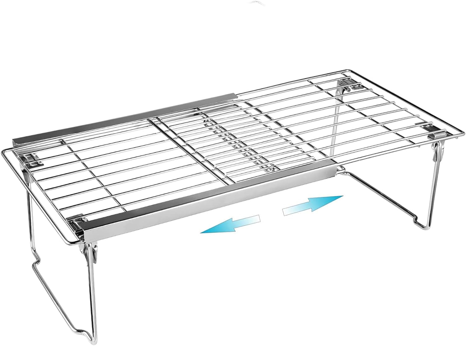 Freezer Risers Pantry Storage Shelves Ums Kitchen Cabinet Organizer - Stackable Shelf ...