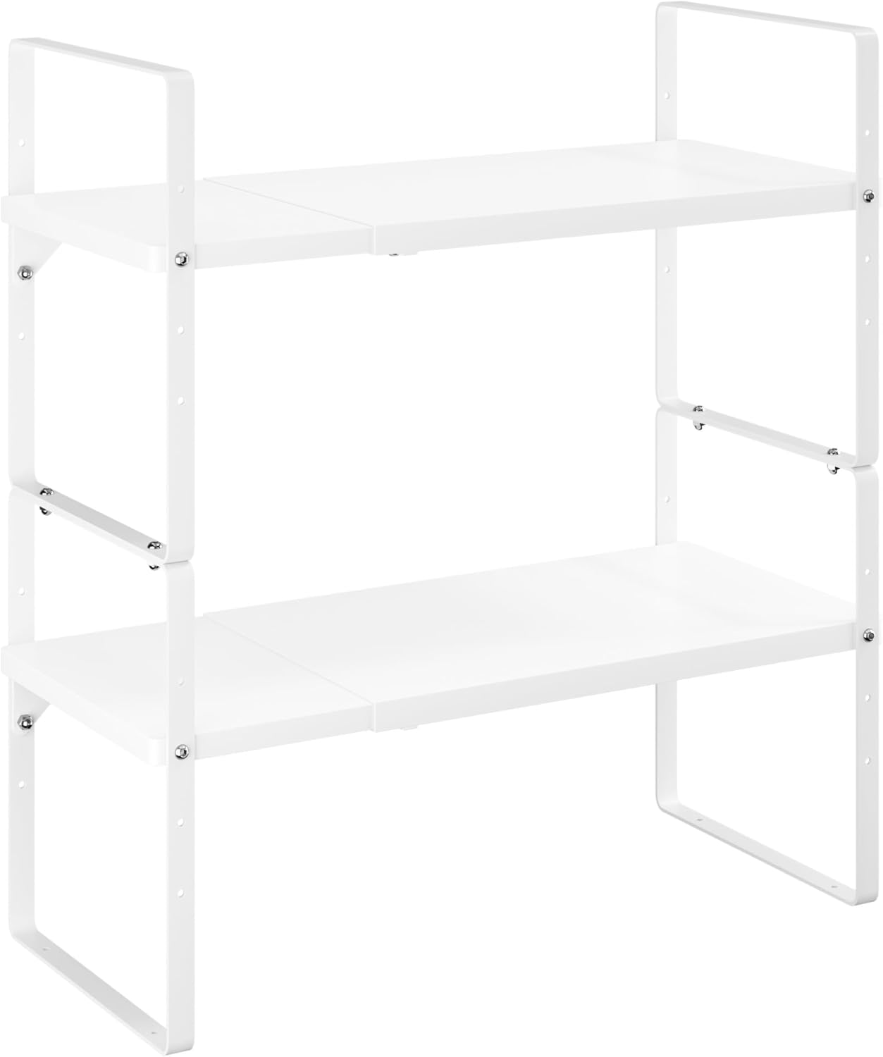 Expandable Shelf Organizer, Stackable Kitchen Pantry Counter