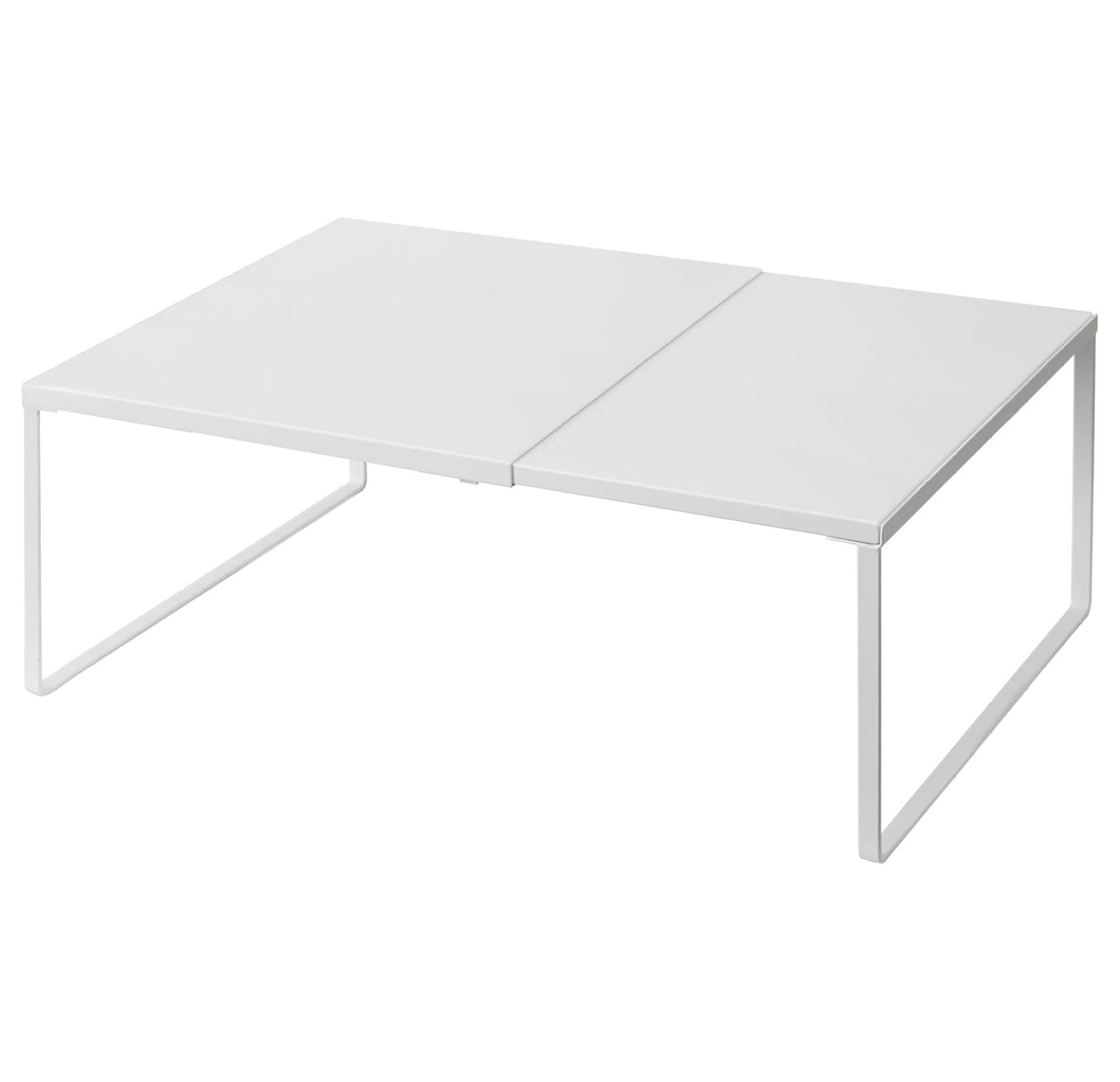 Shelf Rier Expandable Cabinet Shelf Riser, 11.8 Inch White Adjustable Kitchen ...