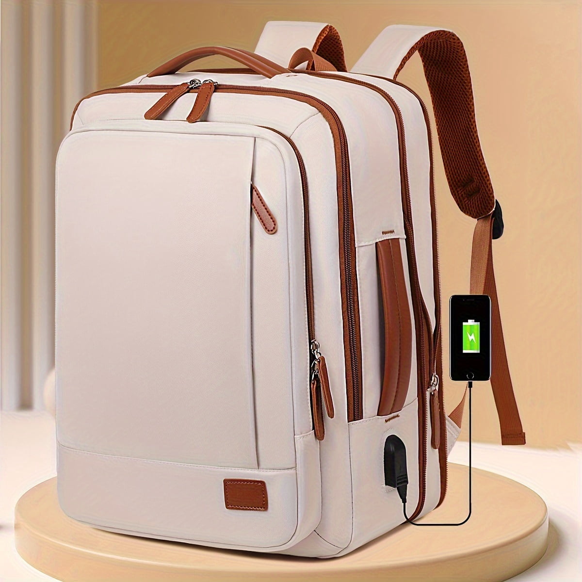 Expandable Carry On Luggage Travel Bag, 15.6 Inch Laptop Bag, Airline ...