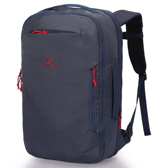 Expandable Carry-On Travel Backpack (40L) – Hynes Eagle – Navy