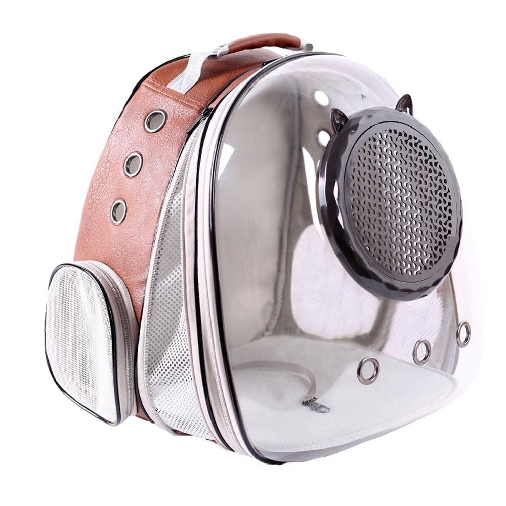 Expandable Cat Carrier Backpack, Backpack for Cats Kitten Small Puppy, Airline Approved Cat Bubble Backpack, Space Capsule Astronaut Carrier