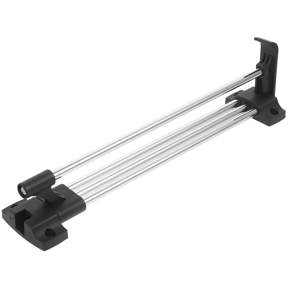 Expandable Stainless Steel Closet Rod 1 Set Wardrobe Hanging Bar