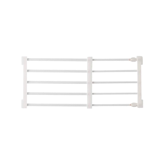 Expandable Closet Storage Shelf No‑Drill Tension Mount Cabinet Organizer for Wardrobe Bathroom Kitchen Space Saving Storage