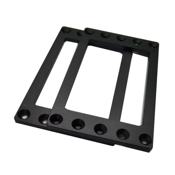 Expandable Computer Storage Bracket Aluminum Cooling Rack For 2.5Inch Solid Disk Multiple Layer Organization