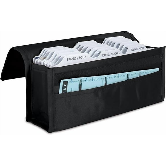 Expandable Coupon Organizer - Black