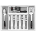 thumbnail image 1 of Expandable Cutlery Drawer Organizer, Flatware Drawer Tray for Silverware, Serving Utensils, Multi-Purpose Storage for Kitchen, Office, Bathroom Supplies, 1 of 6