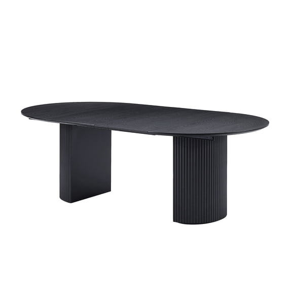 Expandable Dining Table | For Bedroom, Office Workspace | Scratch-Resistant MDF, Long-Term Use | Easy to Assemble, Fits Anywhere