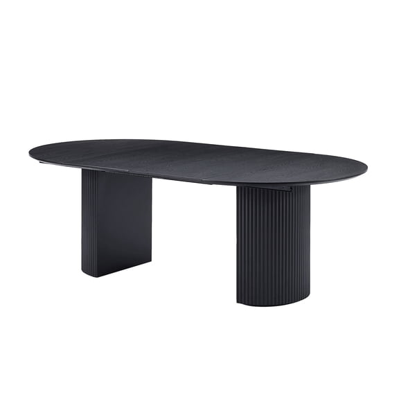 Expandable Dining Table | For Kitchen Dining, Seats 4 Comfortably | MDF Material, Minimalist Look | Durable, Solves Seating Arrangement
