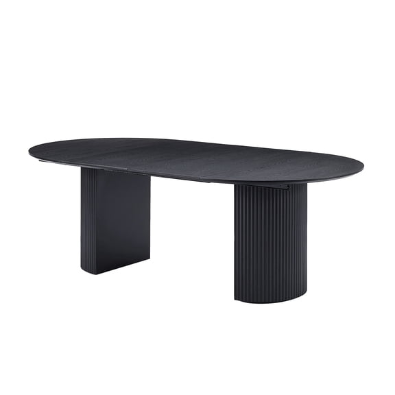 Expandable Dining Table | Used as Guest Table in Office | Scratch-Resistant MDF, Long-Lasting | Easy Assembly, Good for Small Events