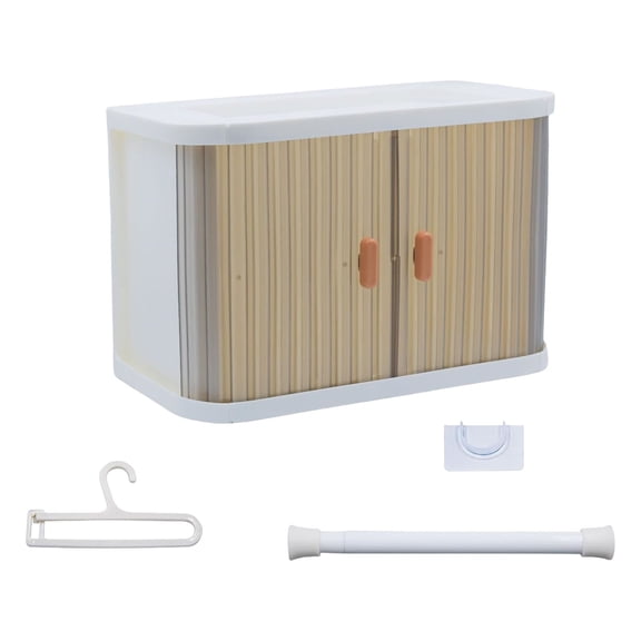 Expandable Doll Wardrobe Storage Systems With 10 Hangers Interlockings Design Space Saving Doll Closet for Accessories