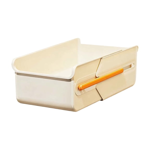 Expandable Drawer Home Organizer Box, Large Capacity Storage Basket for Snacks, Cosmetics, and More, Stackable and Durable Compartmentalized Storage