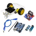 thumbnail image 1 of Expandable Electronic Kit 2WD Robot Intelligent Car Chassis with Speed Encoding for Education Robot Intelligent Car Accessories, 1 of 7