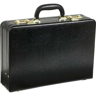 Expandable Executive Faux Leather Attache Case (#2893-89)