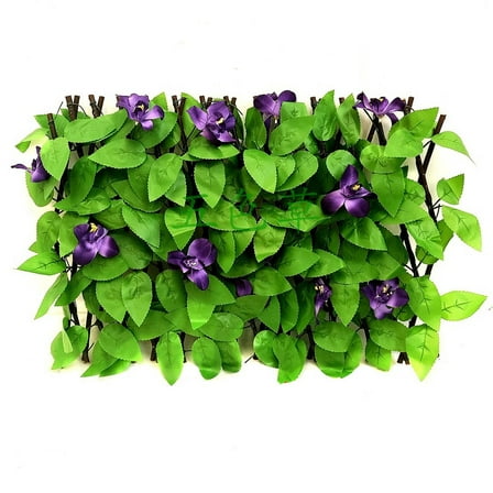 Expandable Fence With Vines For Balconies Courtyards And Outdoor Spaces