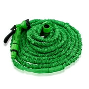 OCT17 Expandable Flexible Stronger Deluxe Garden Water Hose w/ Spray Nozzle