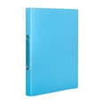 thumbnail image 1 of Expandable Folder,Plastic Folder With Prongs,Pointed Tip Plastic Two Pocket Folder With Brad Fasteners,Waterproof A4 Letter Size,2-Hole No Residue Tear Off Label,Office Paper Storage Folder, 1 of 9