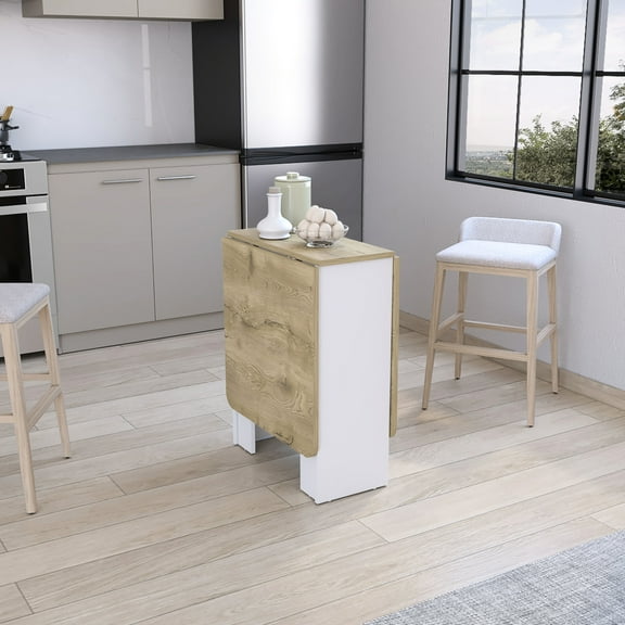 Expandable Folding Table In 3 Styles - White/. 58.7"w X 23.6"d 30.9"h Extended Size. 12.3"w Folded Robust Legs, 22 Lbs Weight Capacity. Chic Engineered Wood. , & Compliant. Available Us With Options