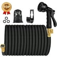 thumbnail image 1 of SUNDAN 25ft Garden Hose Expandable Hose No Kink 25ft Flexible Water Hoses for Outdoor with 8-Pattern Spray Nozzle(Black), 1 of 6