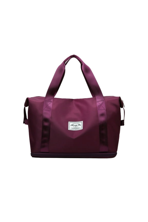 Expandable Gym Bags, Duffle Bags For Sports And Weekend Travel, Large Capacity Lightweight Overnight Bags For Men And Women, Travel Duffel Bags, Sports Tote Bag Up to 81% Off Wine