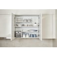 thumbnail image 1 of Expandable Height Adjustable Cabinet Shelf Organizer for Kitchen Pantry Storage Space Saver, 1 of 8