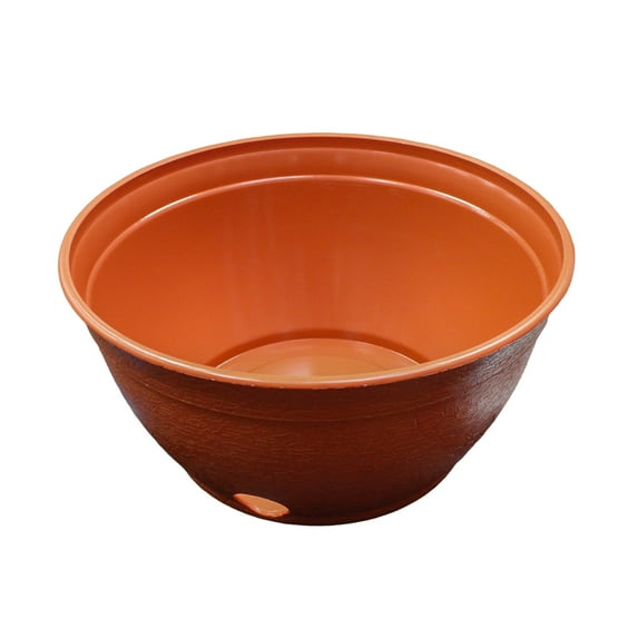 Expandable Hose Hider with Rustic Terracotta Expandable Hose Storage Pot