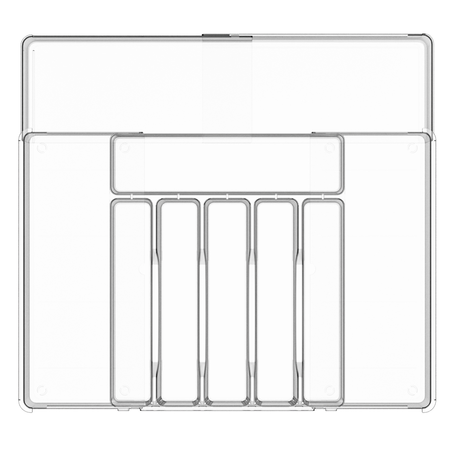 Expandable Kitchen Drawer Organizer Adjustable Cutlery Storage Drawer 
