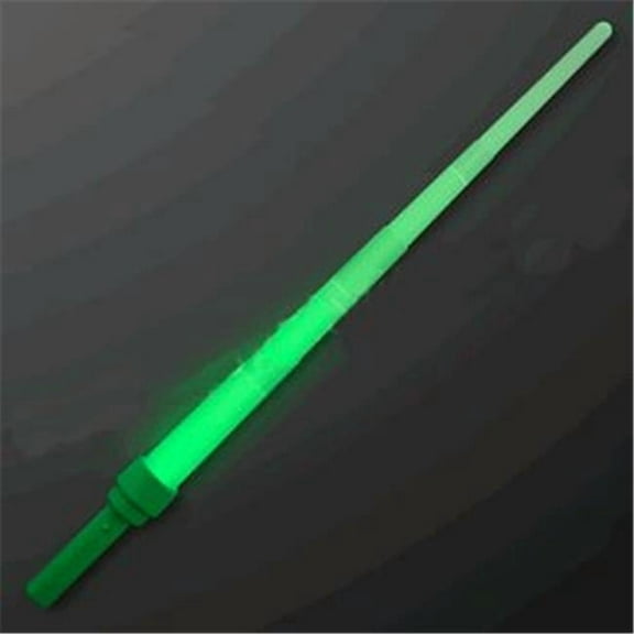 Expandable LED Green Sword
