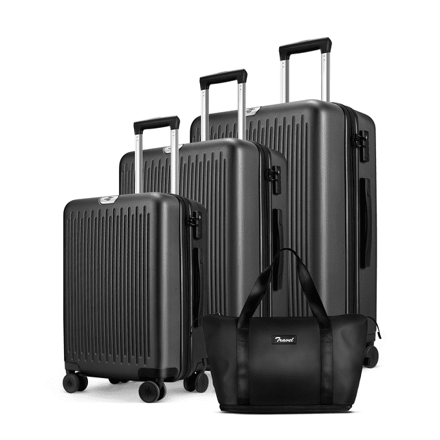 Walmart 3 Piece Expandable Luggage Set with Extra Large Wheeled Duffle