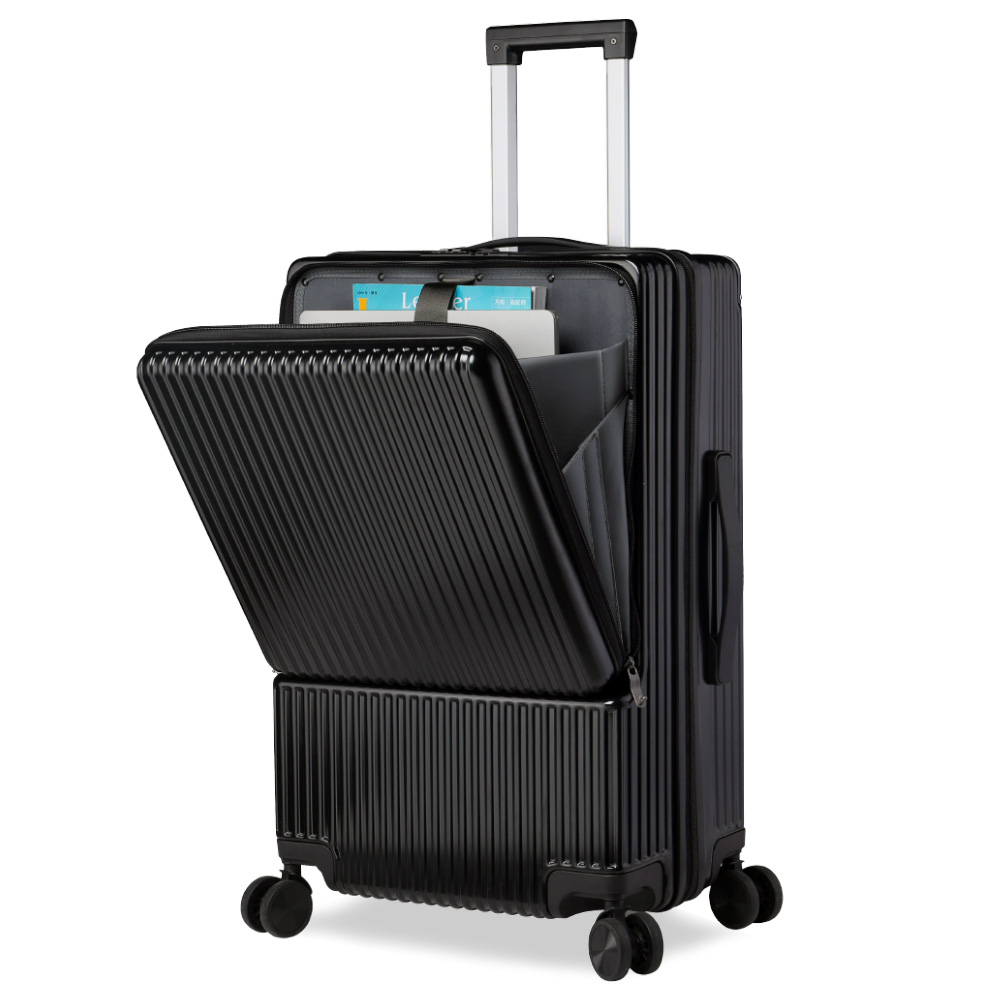 Expandable Luggage with Spinner Wheels,Large Suitcases with Child Seat