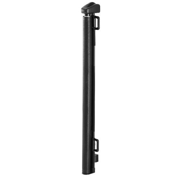 Expandable Mesh Pet Gate, 56.3" Wide x 31.3" Tall, Safety Lock for Stairs&Hallways, Easy Walk-Through Design, Indoor/Outdoor Use, Black