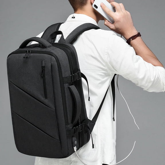 Expandable Outdoor Backpack Travel And Mountaineering,Light Grey
