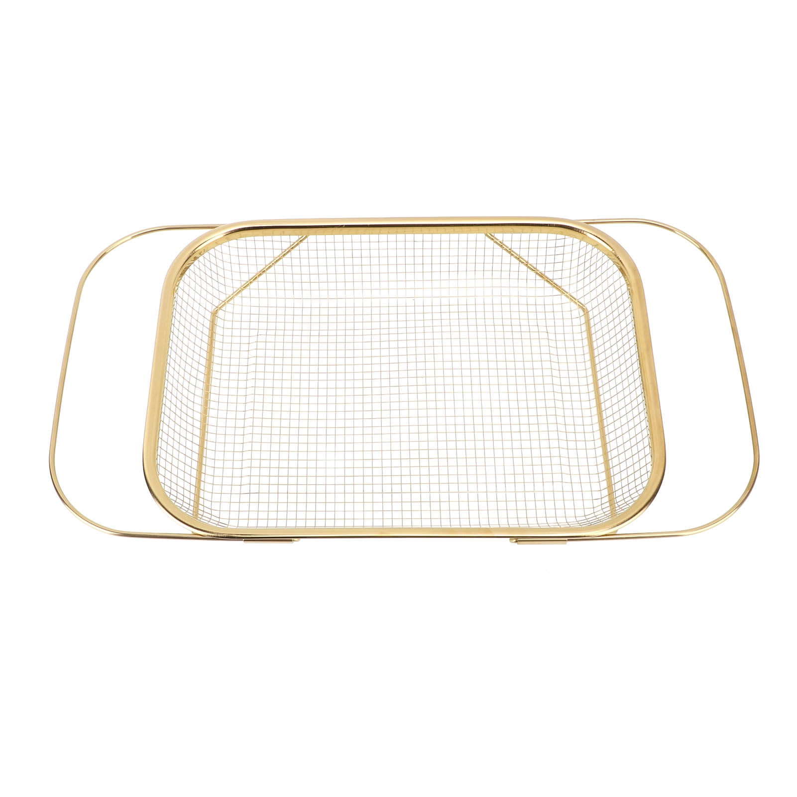 Expandable Over Sink Colander Strainer Basket, Stainless Steel // Color: Gold