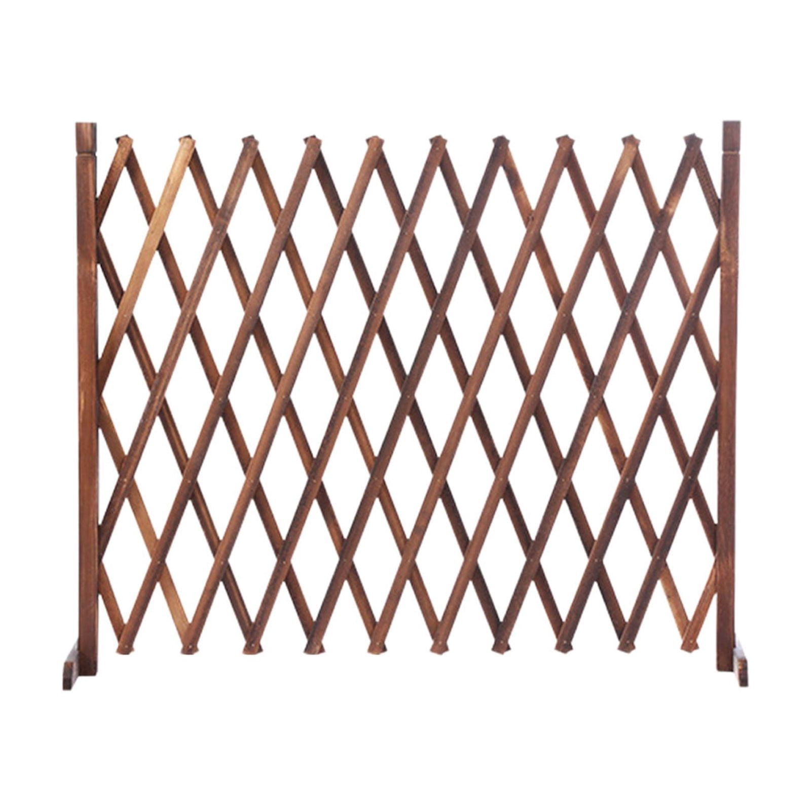Expandable Pet Gate, Adjustable No Drill Pet Fence, Wooden Dog Gate for Doorways, Cat Barrier, Staircase Safety Gate, Pressure Mount Pet Enclosure for Home