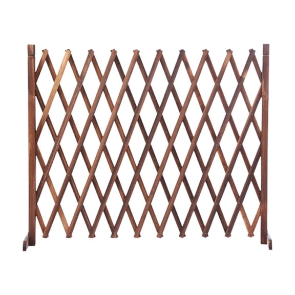 Expandable Pet Gate, Adjustable No Drill Pet Fence, Wooden Dog Gate for Doorways, Cat Barrier, Staircase Safety Gate, Pressure Mount Pet Enclosure for Home