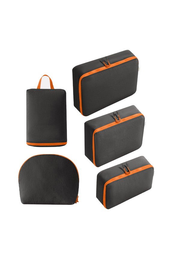 Expandable Polyester Compression Bag Carry Handle Included Compression Bags For Business Trips Vacation Essential