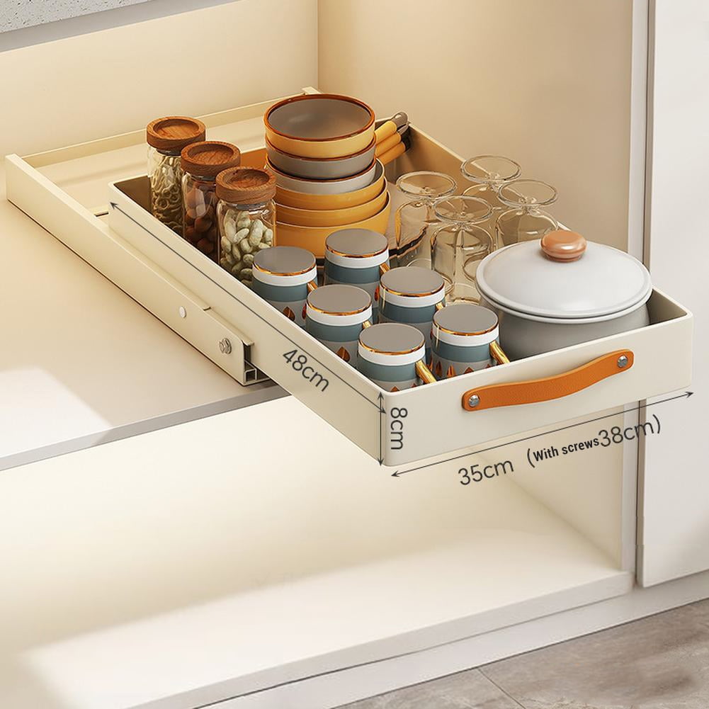 Expandable Pull Out Cabinet Drawer Organizer, Under Sink Organizer ...