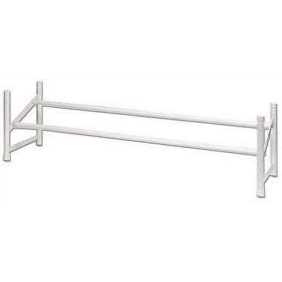 ClosetMaid Expandable Shoe Rack - 2-Tier, Black — Residential Use, Standard Application