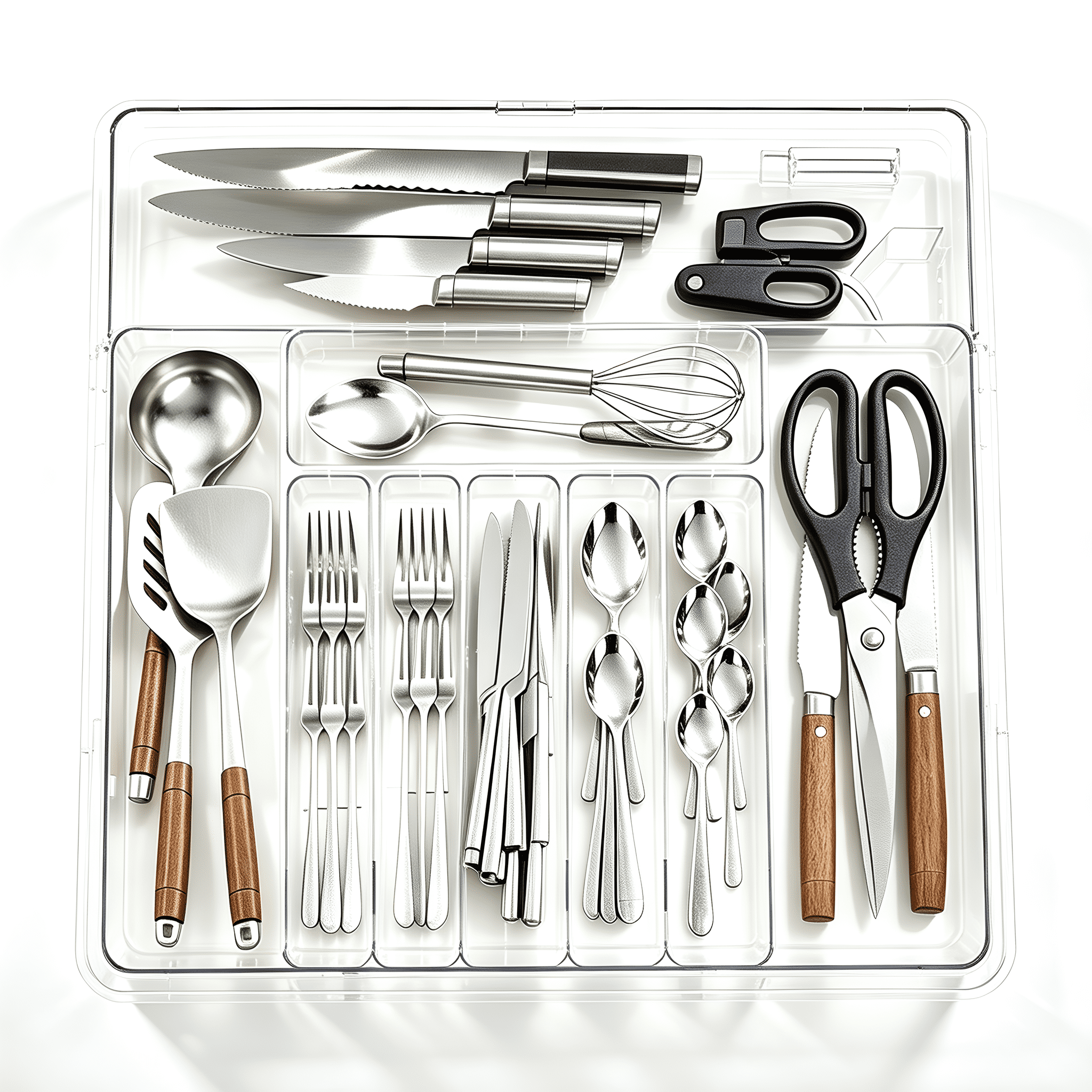 Expandable Silverware Drawer Organizer, 14.37