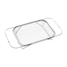 Expandable Over Sink Colander, Adjustable Stainless Steel Strainer Basket for Washing Fruit, Vegetables, Pasta And Tableware, Rust Resistant Kitchen Drain Basket With Elevated Base