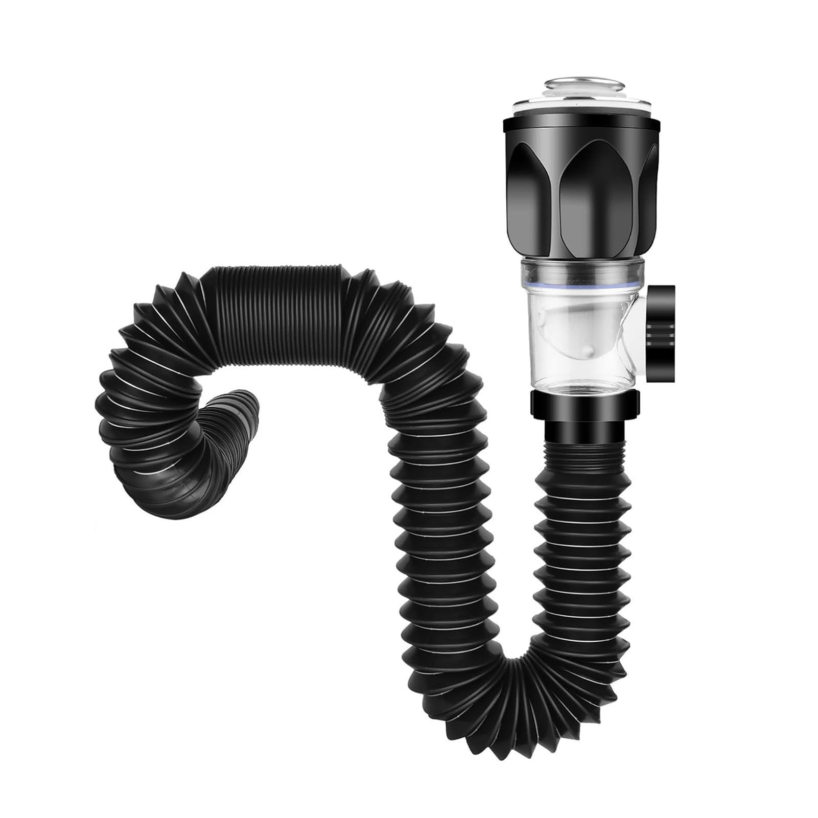 Expandable Sink Drain Pipe with Built-in Anti-clogging Stopper ...