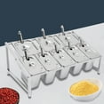 thumbnail image 1 of Expandable Spice Rack , Stainless Steel Organizer Shelf w/1/6 1/9 Pans Adjustable, 1 of 11