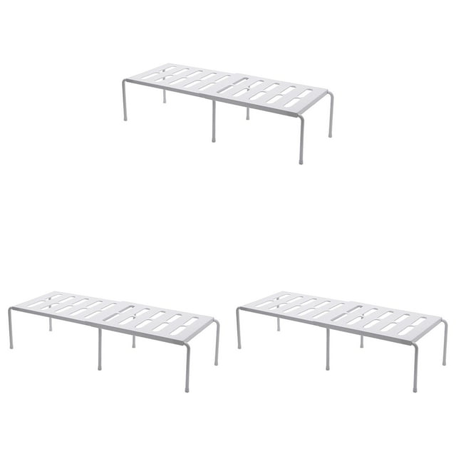 Expandable Stackable Kitchen Shelf Organizer Storage Space