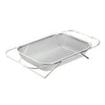 thumbnail image 1 of Expandable Stainless Steel Kitchen Sink Drying Rack | Retractable Vegetable Washing Basket | Dishwasher Rack | Utensil & Plate Storage Organizer | Fits Many Sink Sizes, 1 of 4