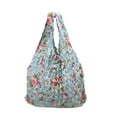 thumbnail image 1 of Expandable Tote Bag - Foldable Shopping Wrinkled Bag with Telescopic Handles & Pocket Organizer, 1 of 7