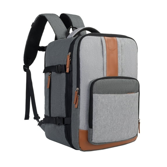 Expandable Travel Backpack Carry on Flight Approved, Large Personal Carry on Backpack Bags for Airplanes, 40L Backpack Suitcase for Travel, Luggage Backpack for Women Men