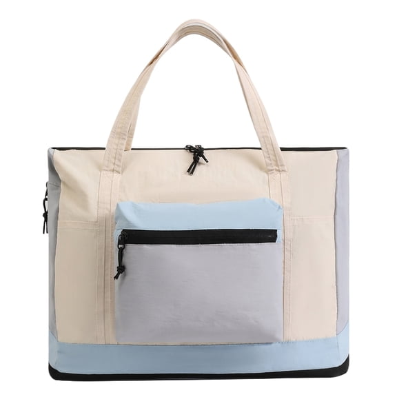 Expandable Travel Duffel Bag Large Capacity Nylon Luggage Bag Waterproof Handheld Weekender Tote for Business Trip
