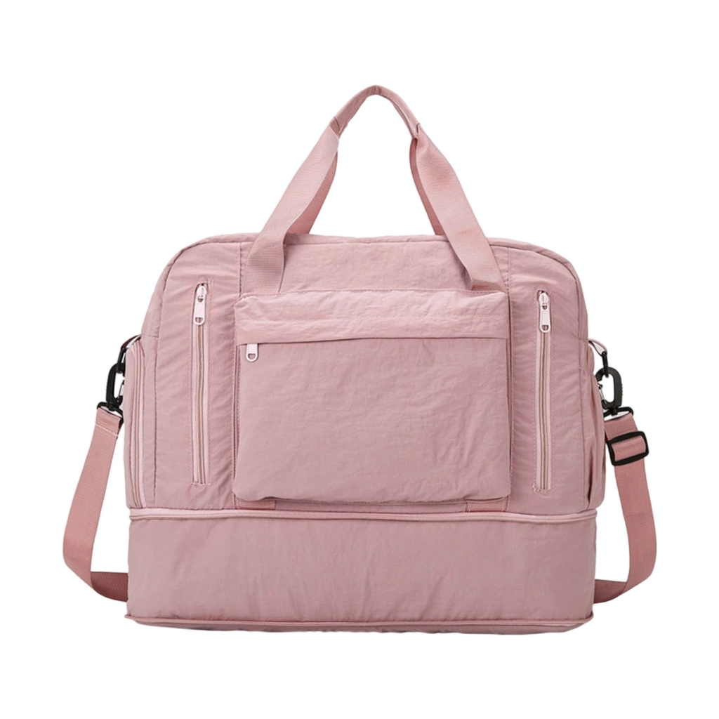 Expandable Travel Gym Bag With Waterproof Roomy Design For Travel Fitness