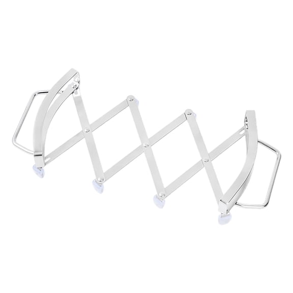 Expandable Trivet with Handles,Stainless Steel Hot Plate Holder with Upgraded Non- Base,Expanding Trivet for Dishes,Casserole Holder and Pot-Rack for Hot or Cold Cookware and Serveware