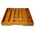 thumbnail image 1 of Expandable Utensil/Storage Tray, Bamboo, 1 of 2